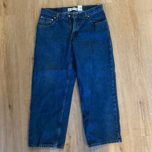 Levi’s 550 dark wash relaxed fit jeans 36x29